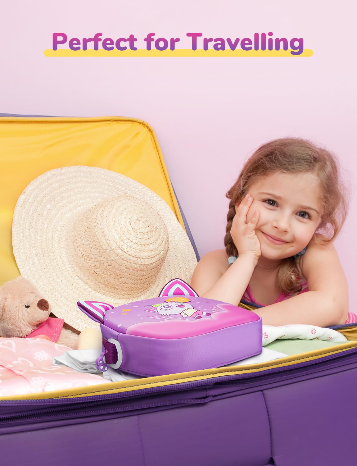 Foto 5 | Funda De Viaje Para Auriculares Iclever Hs19/bth12/bth13 Para Niños - Venta Internacional.