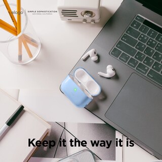 Foto 3 | Funda Elago Compatible Con Airpods Pro De Segunda Generación Aqua Blue - Venta Internacional.