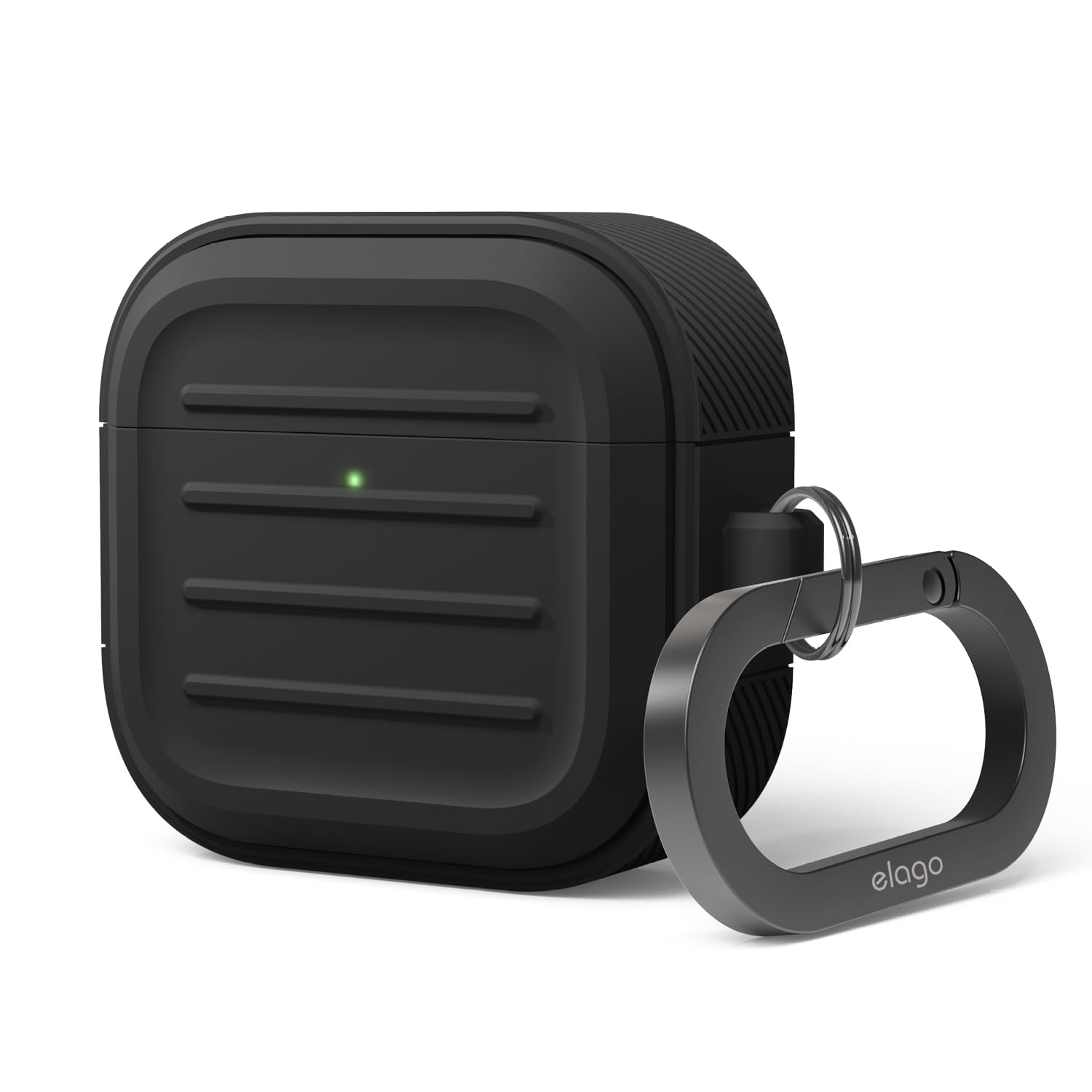 Funda Elago Armor Compatible Con Airpods 4.ª Generación + Con Mosquetón - Venta Internacional.