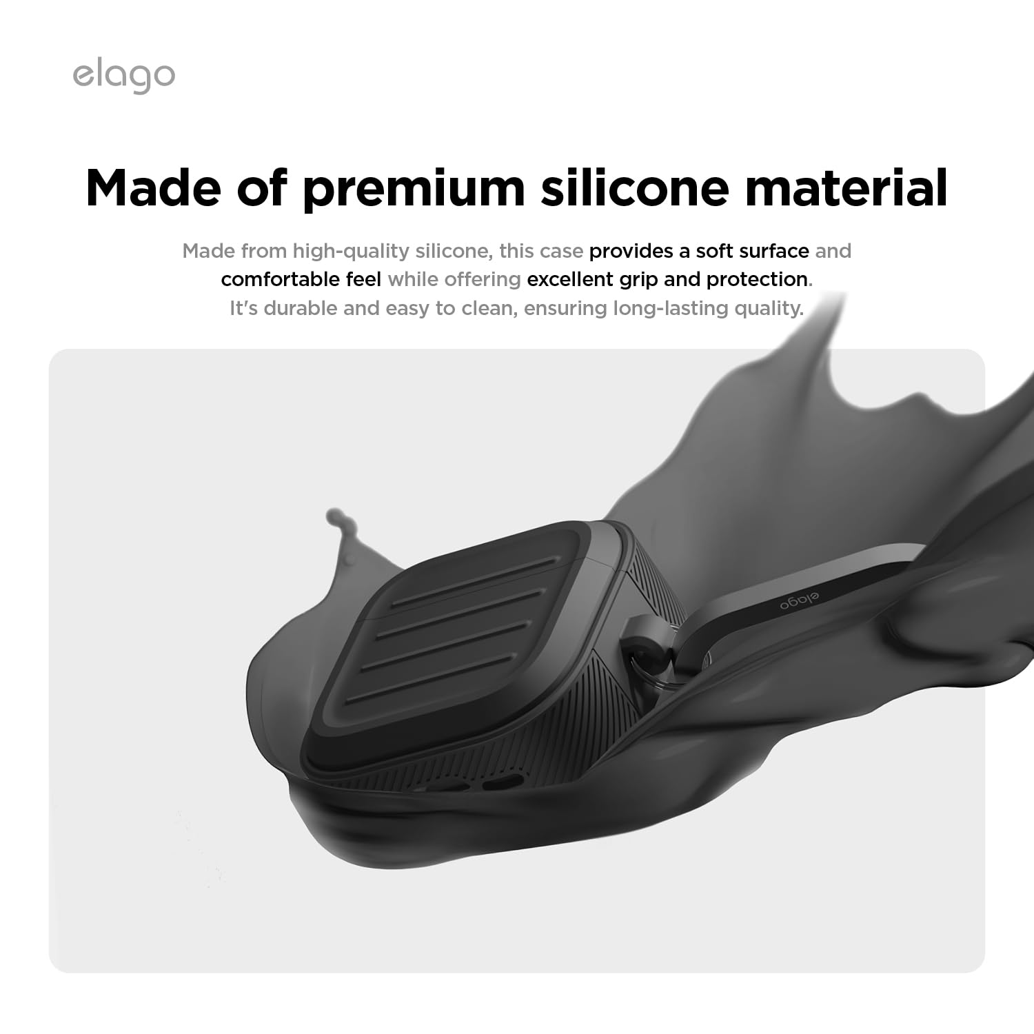 Foto 4 pulgar | Funda Elago Armor Compatible Con Airpods 4.ª Generación + Con Mosquetón - Venta Internacional.