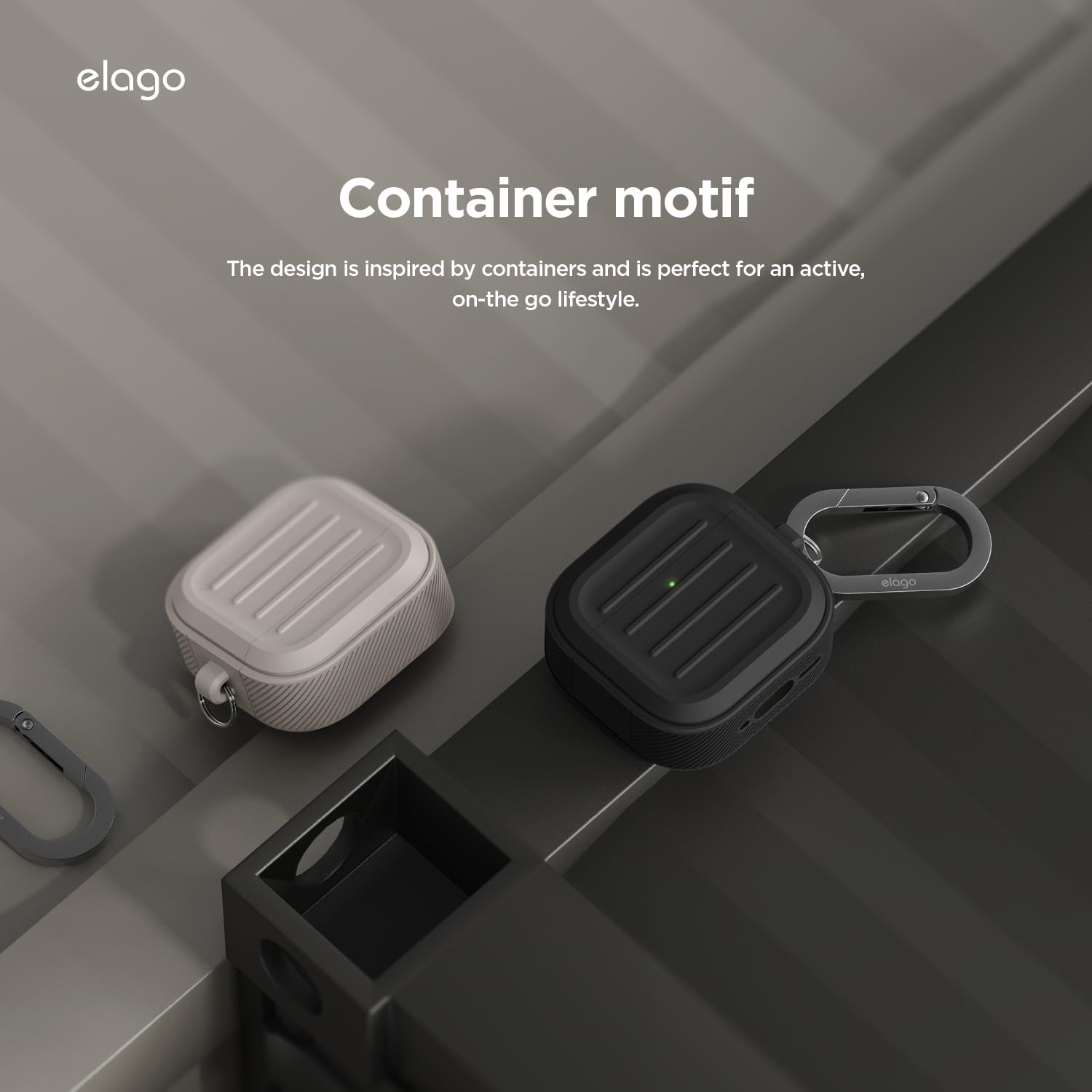 Foto 7 pulgar | Funda Elago Armor Compatible Con Airpods 4.ª Generación + Con Mosquetón - Venta Internacional.