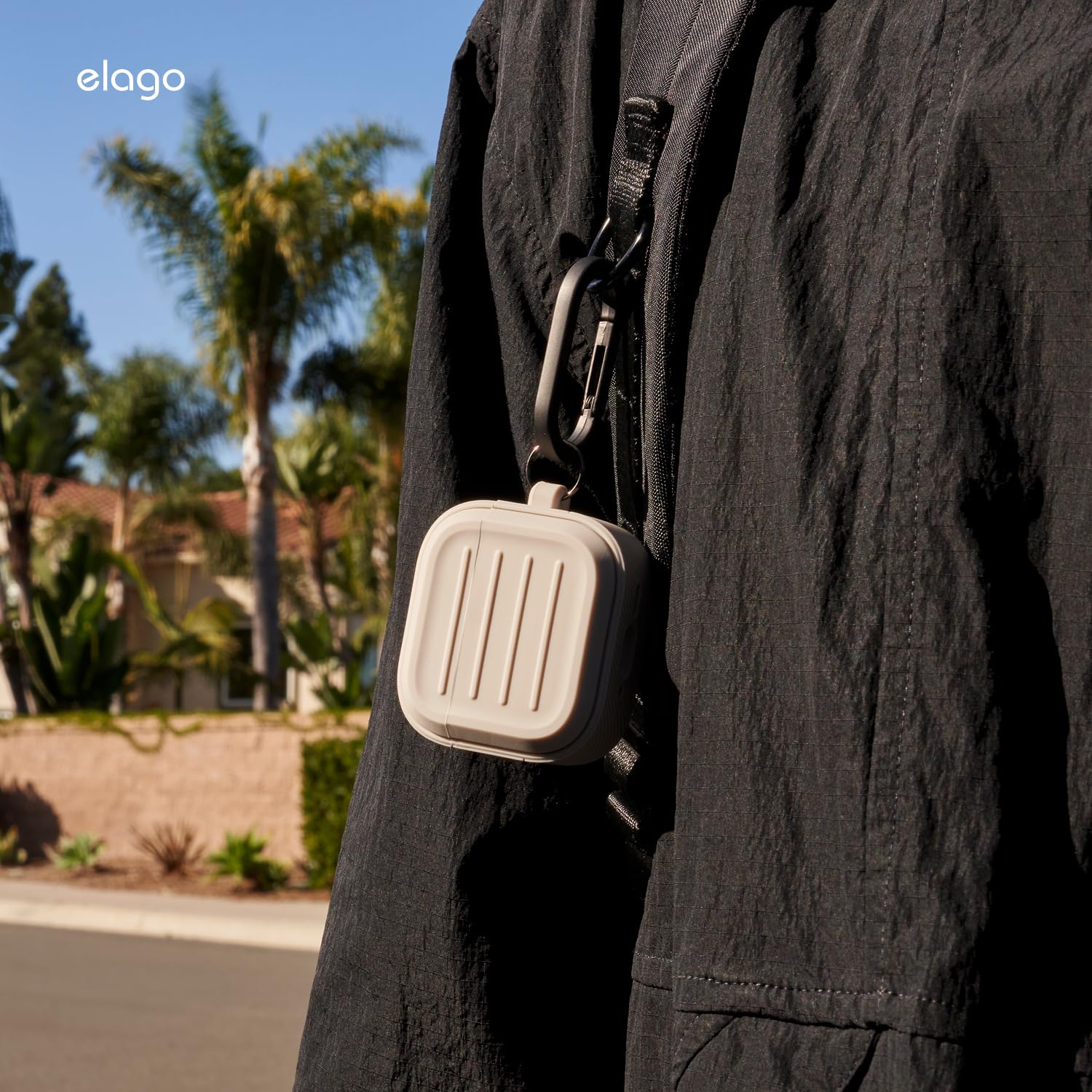 Foto 8 pulgar | Funda Elago Armor Compatible Con Airpods 4.ª Generación + Con Mosquetón - Venta Internacional.