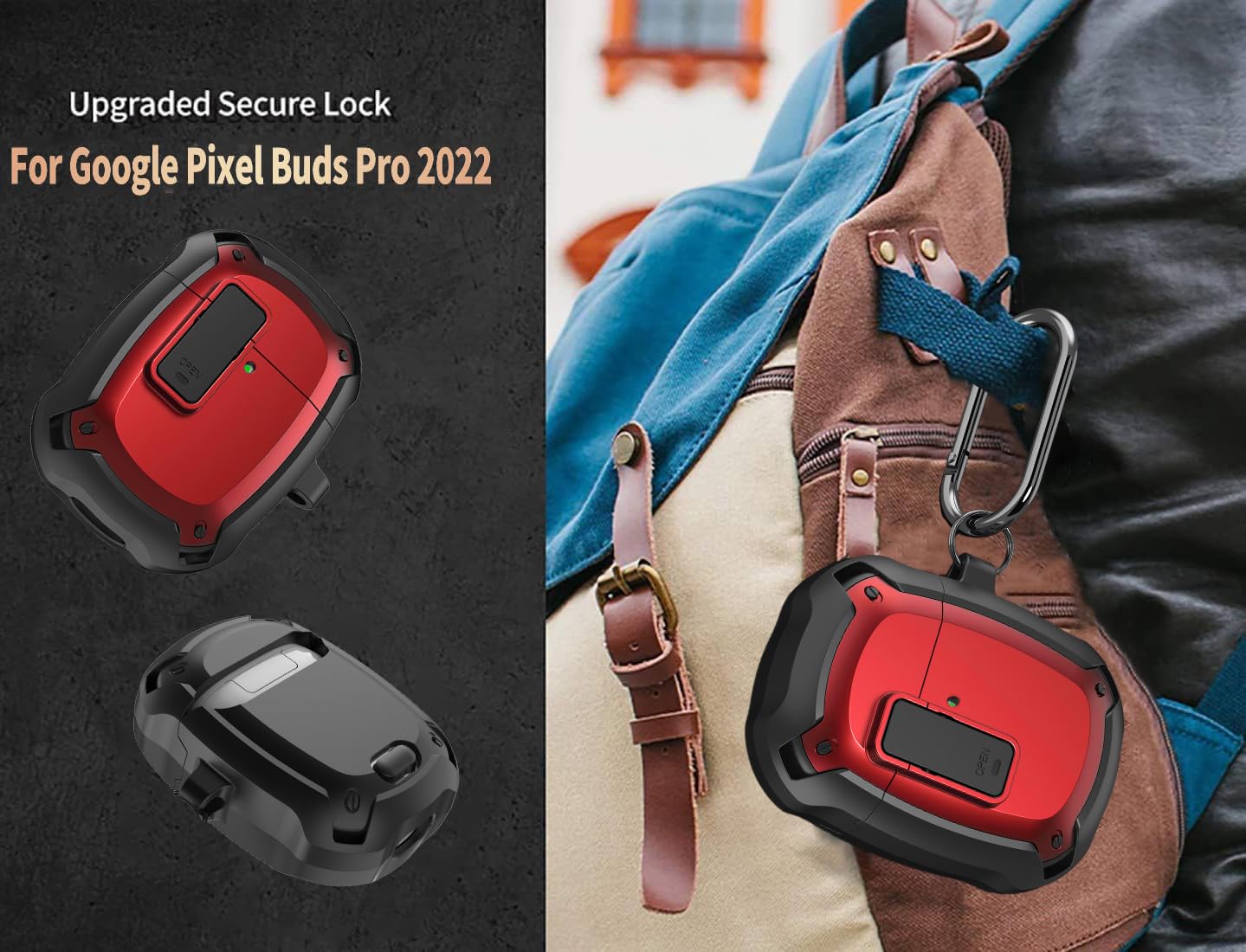 Foto 6 pulgar | Funda Olytop Para Google Pixel Buds Pro 2/pro 2024/2022 - Venta Internacional.