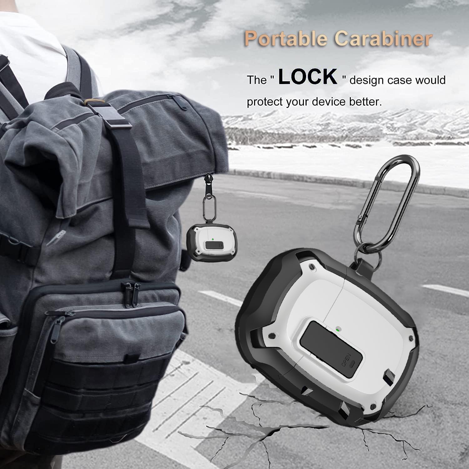 Foto 8 pulgar | Funda Olytop Para Google Pixel Buds Pro 2/pro Con Limpiador - Venta Internacional.