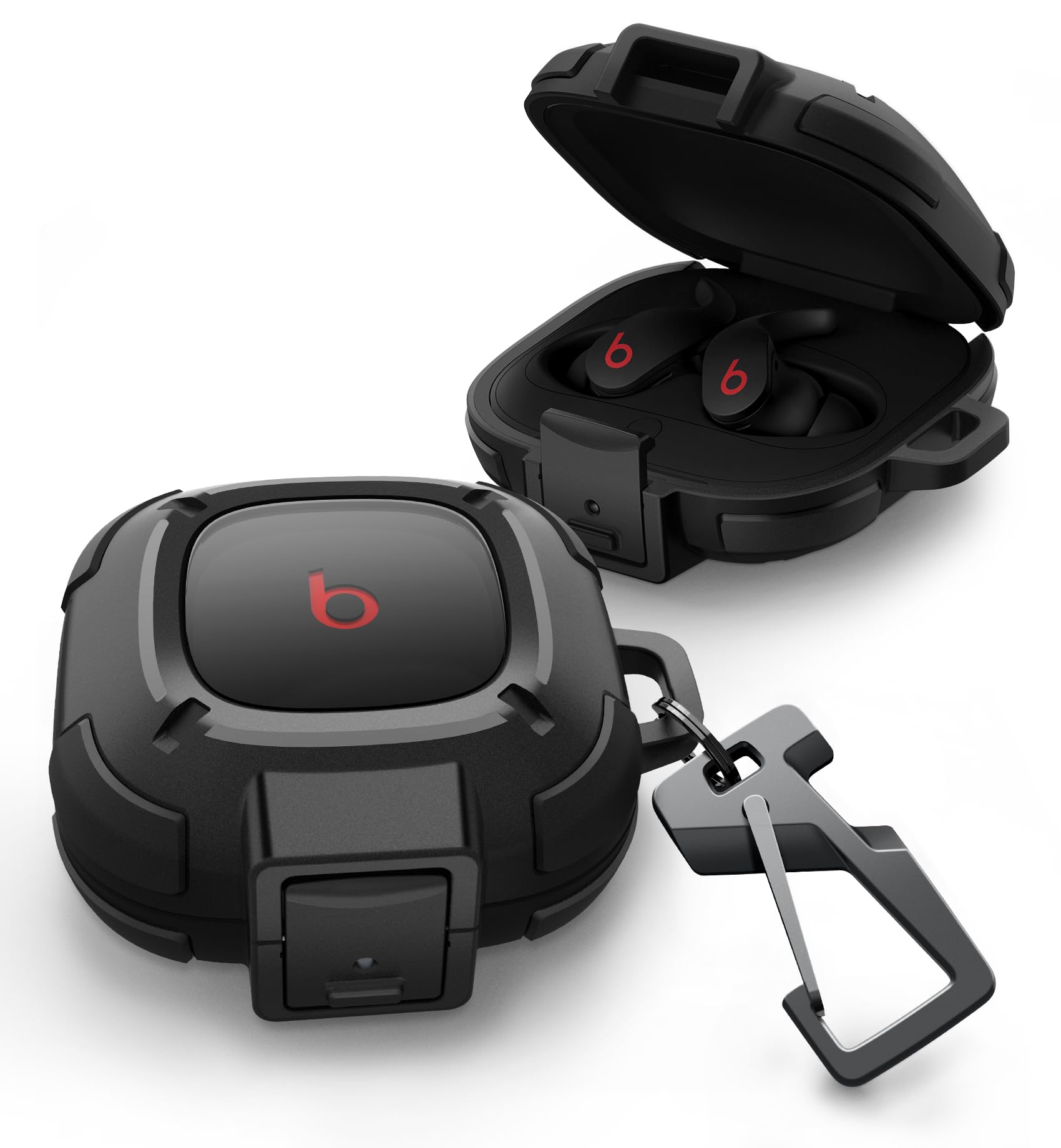 Funda Dexnor Rugged Bumper Para Beats Fit Pro (2021) Con Cierre - Venta Internacional.