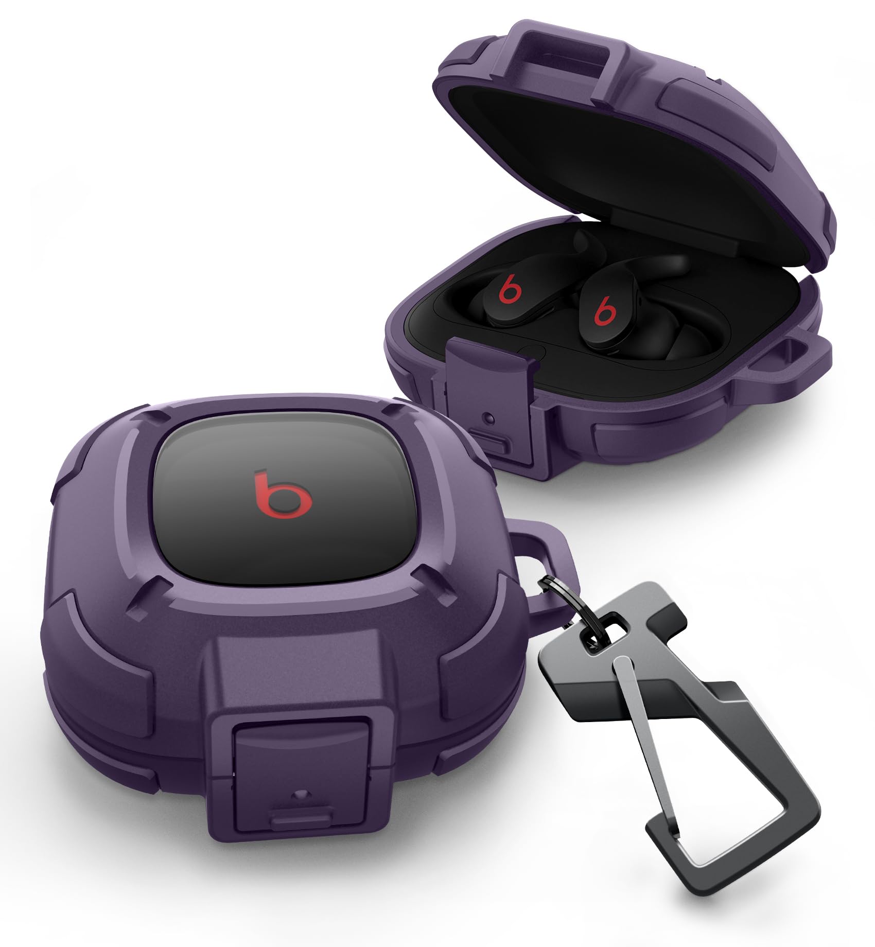 Funda Protectora Resistente Dexnor Para Beats Fit Pro (2021)  Color Morado - Venta Internacional.
