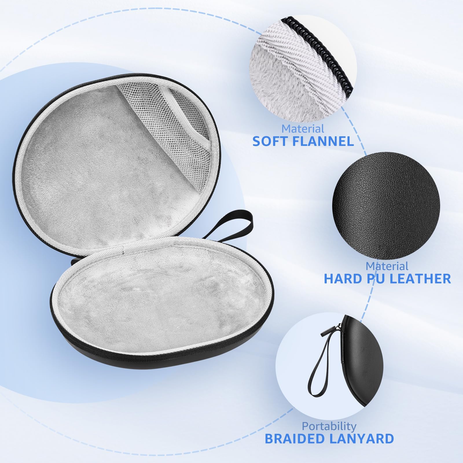 Foto 4 pulgar | Funda De Auriculares Tozo Para Tozo Ht2 Ha1 Ht1 Negra - Venta Internacional.