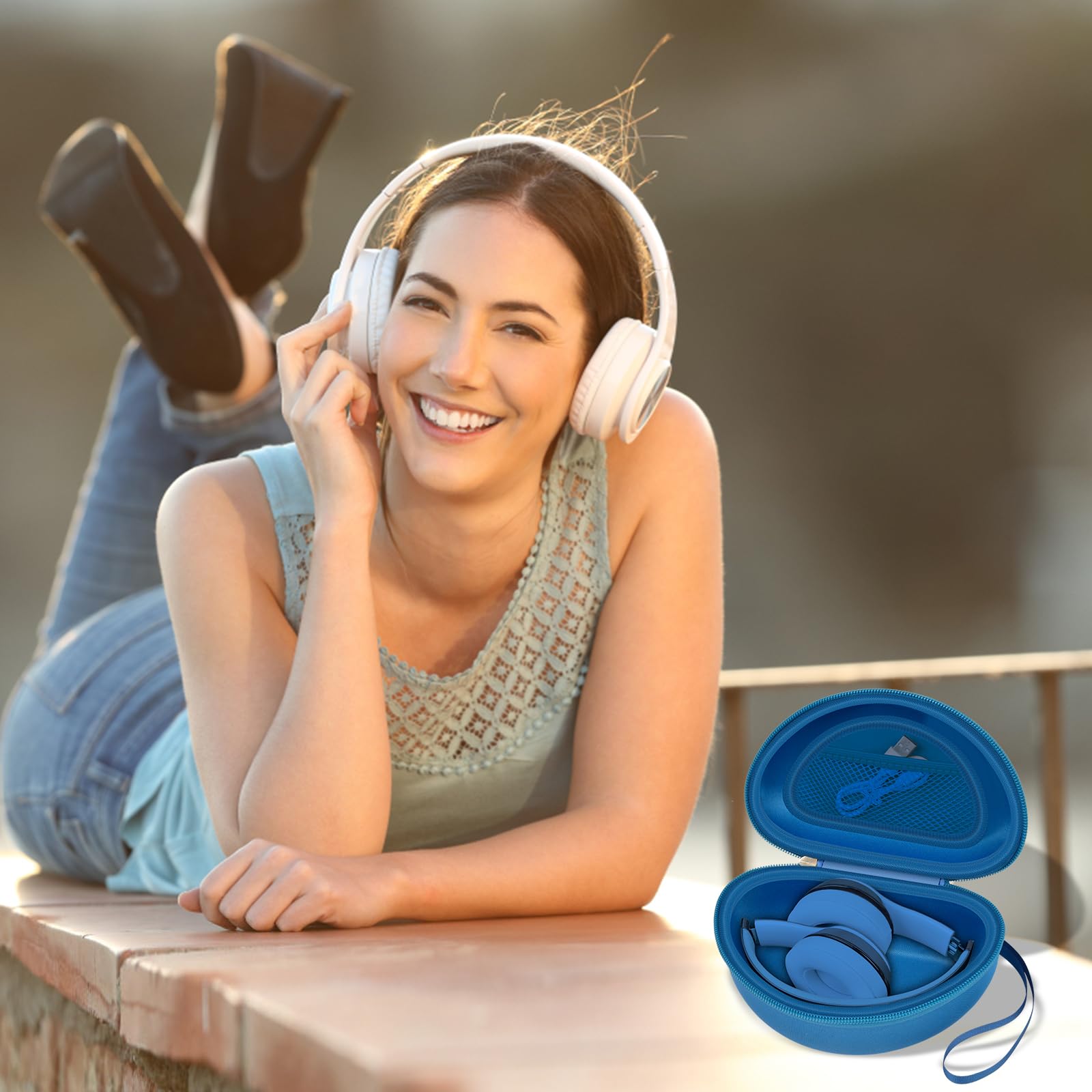 Foto 7 pulgar | Funda Para Auriculares Comecase Compatible Con Beats Solo 4/studio Pro/3/2 - Venta Internacional.