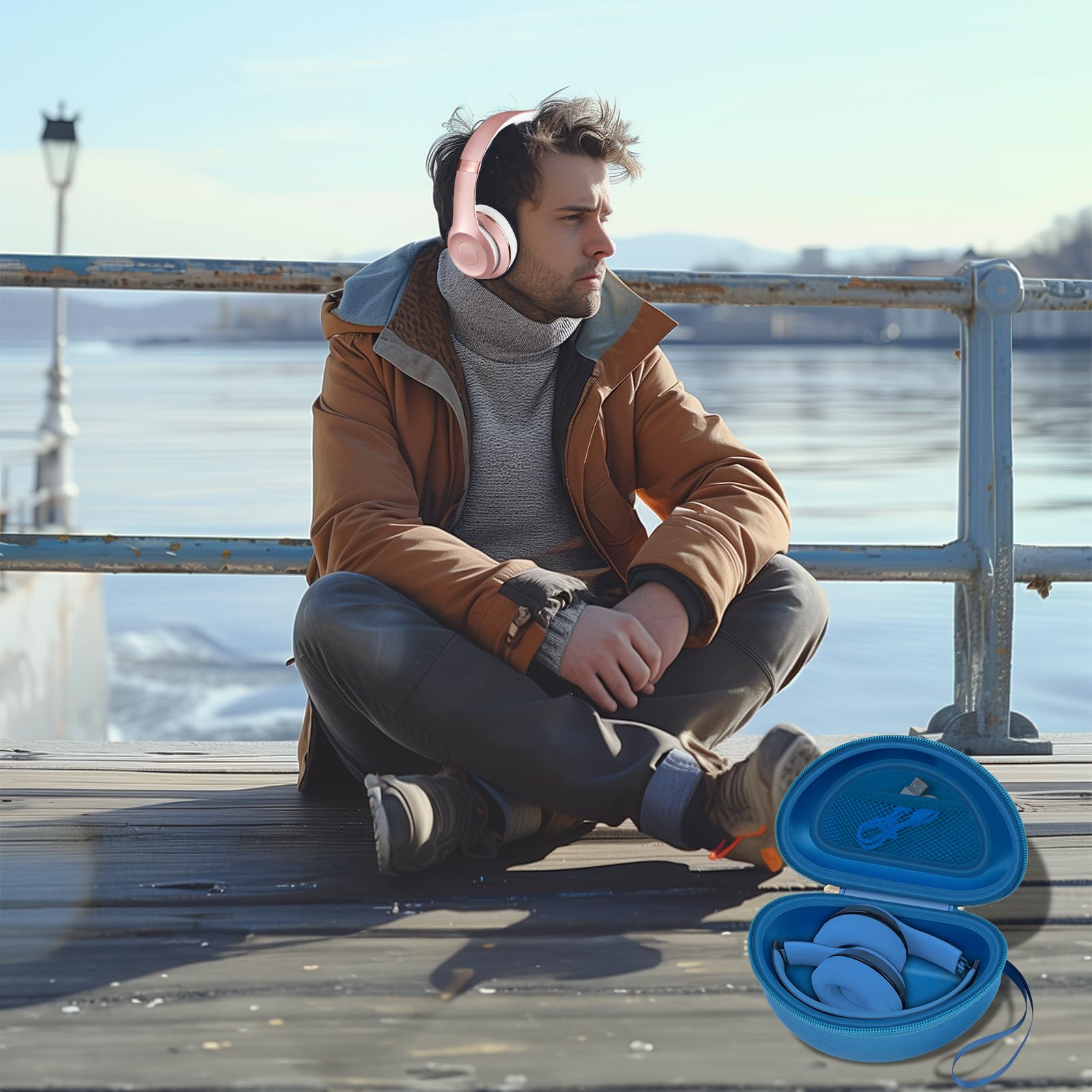 Foto 8 pulgar | Funda Para Auriculares Comecase Compatible Con Beats Solo 4/studio Pro/3/2 - Venta Internacional.