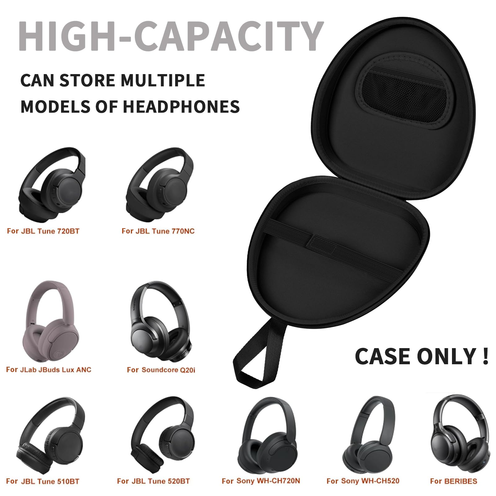 Foto 3 pulgar | Funda Universal Para Auriculares Gwcase Para Jlab/jbl/sony/beribes - Venta Internacional.