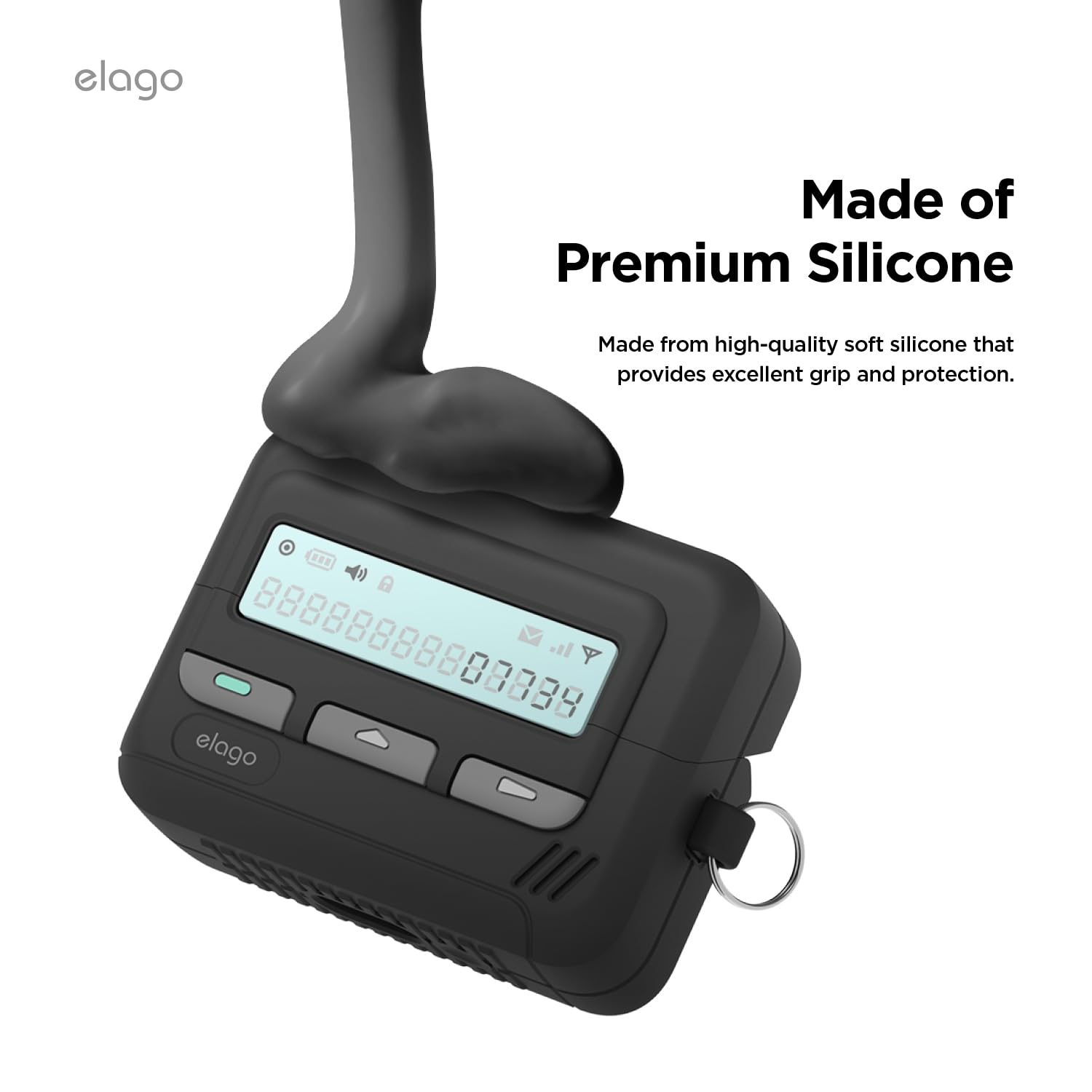 Foto 5 pulgar | Funda Elago Pager Para Samsung Galaxy Buds 3 Y Buds 3 Pro  Color Negro - Venta Internacional.