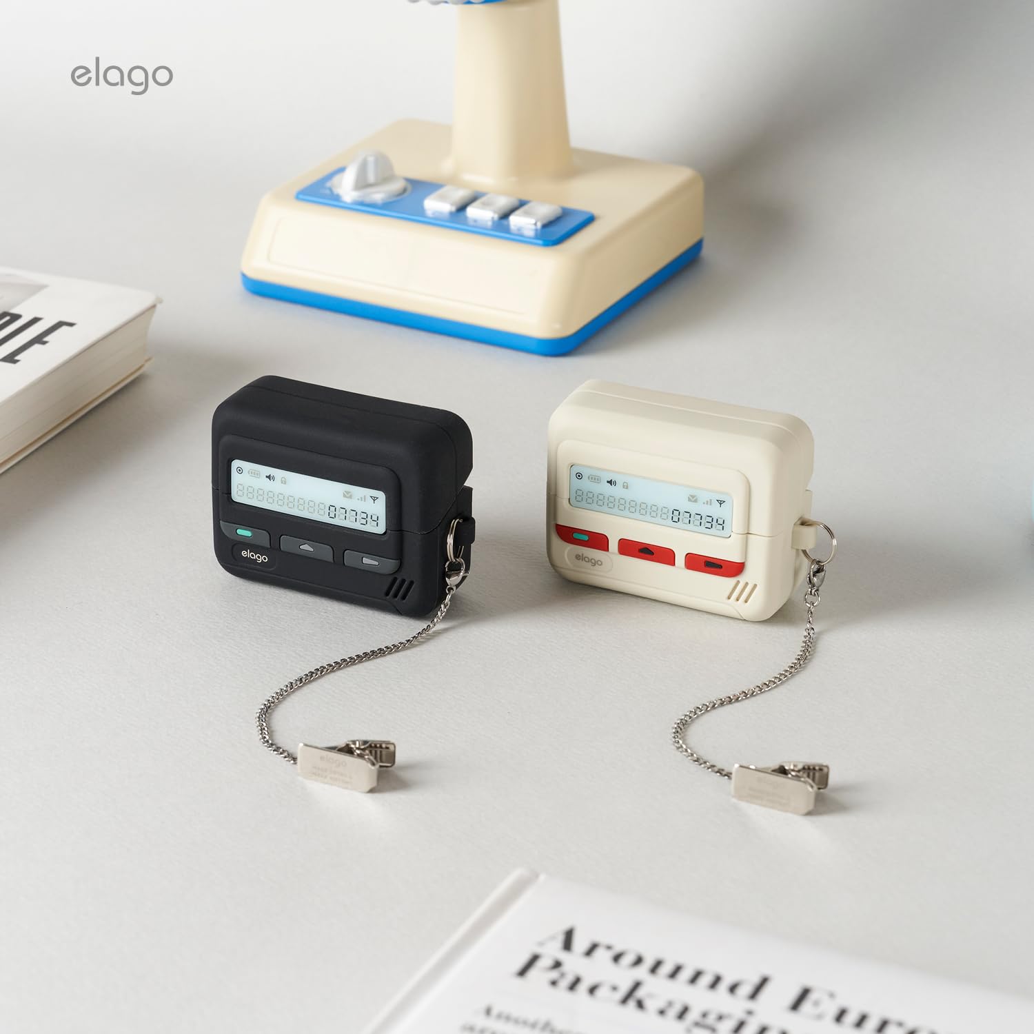 Foto 7 | Funda Elago Pager Para Samsung Galaxy Buds 3 Y Buds 3 Pro  Color Negro - Venta Internacional.