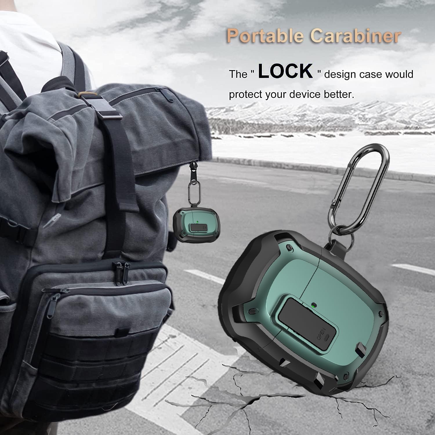 Foto 8 pulgar | Funda Para Google Pixel Buds Pro/pro 2 Olytop Con Limpiador - Venta Internacional.