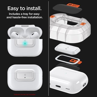 Foto 5 | Dispositivo De Bloqueo Spigen Lock Fit M Para Airpods Pro Funda Blanca - Venta Internacional.