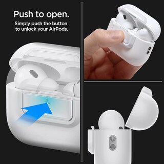 Foto 6 | Dispositivo De Bloqueo Spigen Lock Fit M Para Airpods Pro Funda Blanca - Venta Internacional.