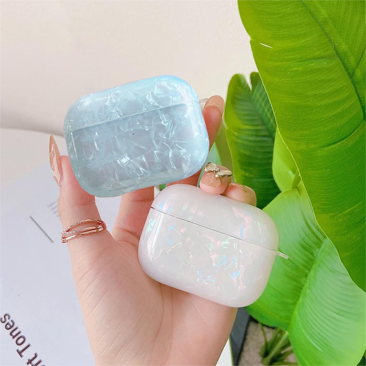 Foto 7 pulgar | Funda Para Airpods Pro Olytop Cute Glitter Con Lápiz Limpiador - Venta Internacional.