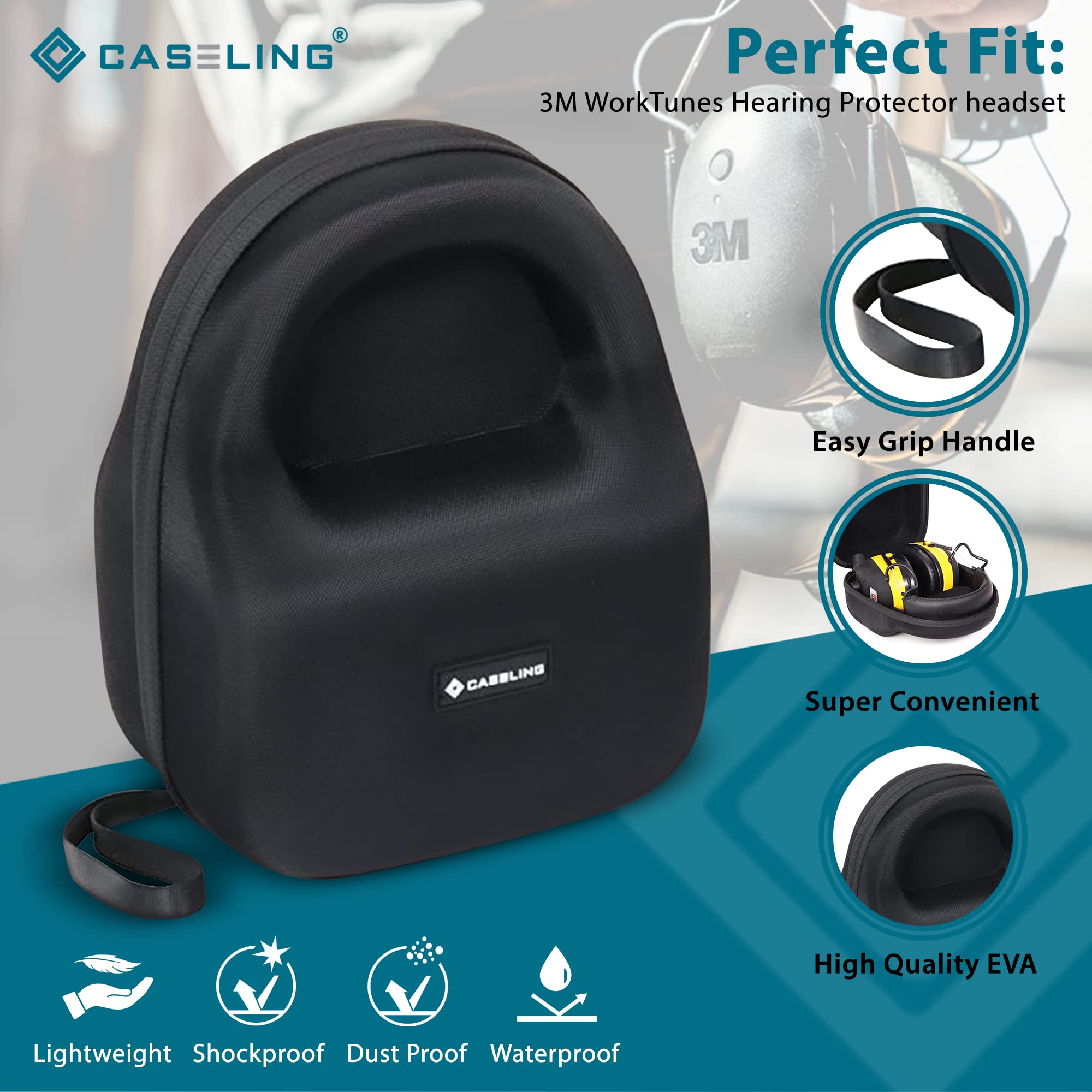 Foto 4 pulgar | Funda De Orejeras Para 3m Worktunes Connect Hearing - Venta Internacional.