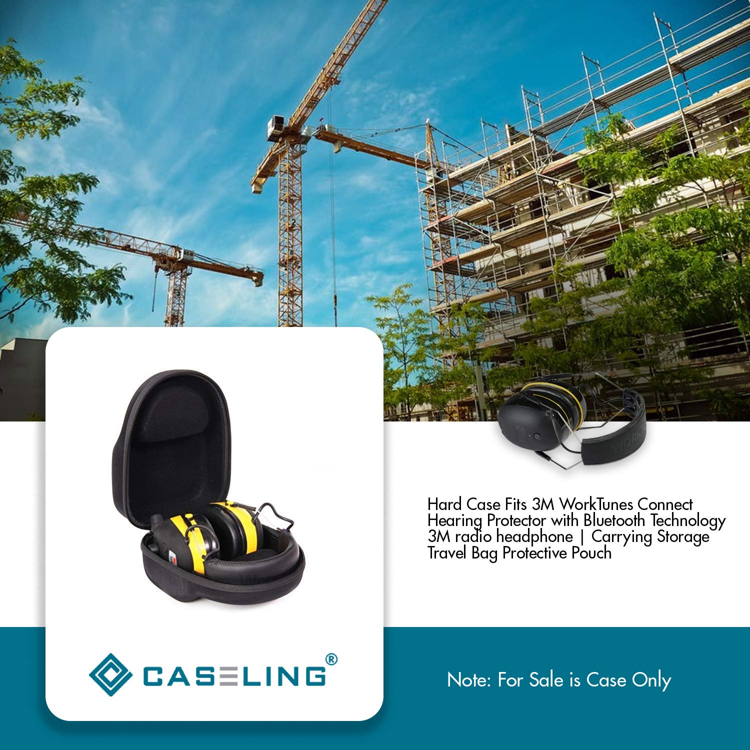Foto 5 pulgar | Funda De Orejeras Para 3m Worktunes Connect Hearing - Venta Internacional.