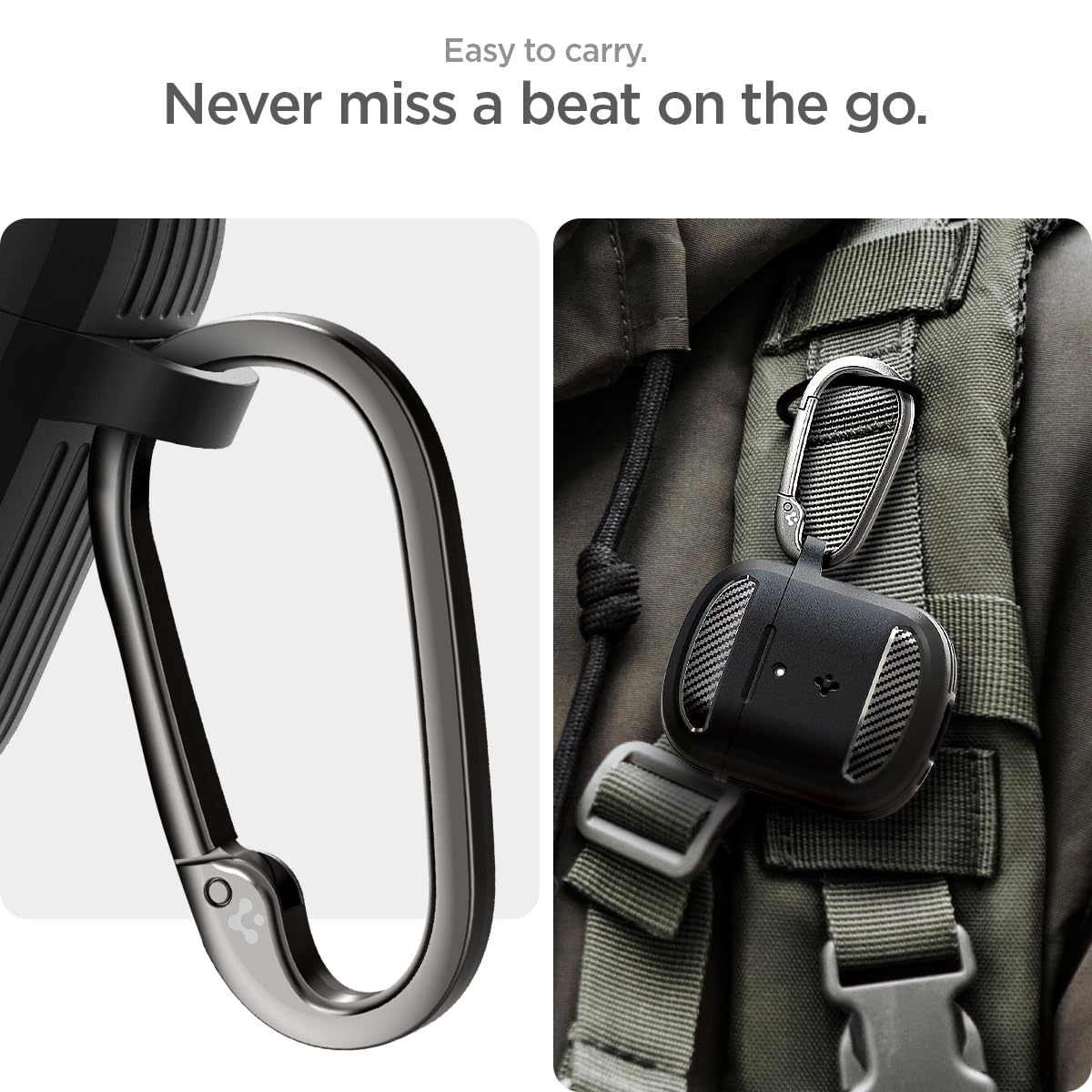 Foto 5 pulgar | Funda Spigen Rugged Armor Para Google Pixel Buds Pro - Venta Internacional.