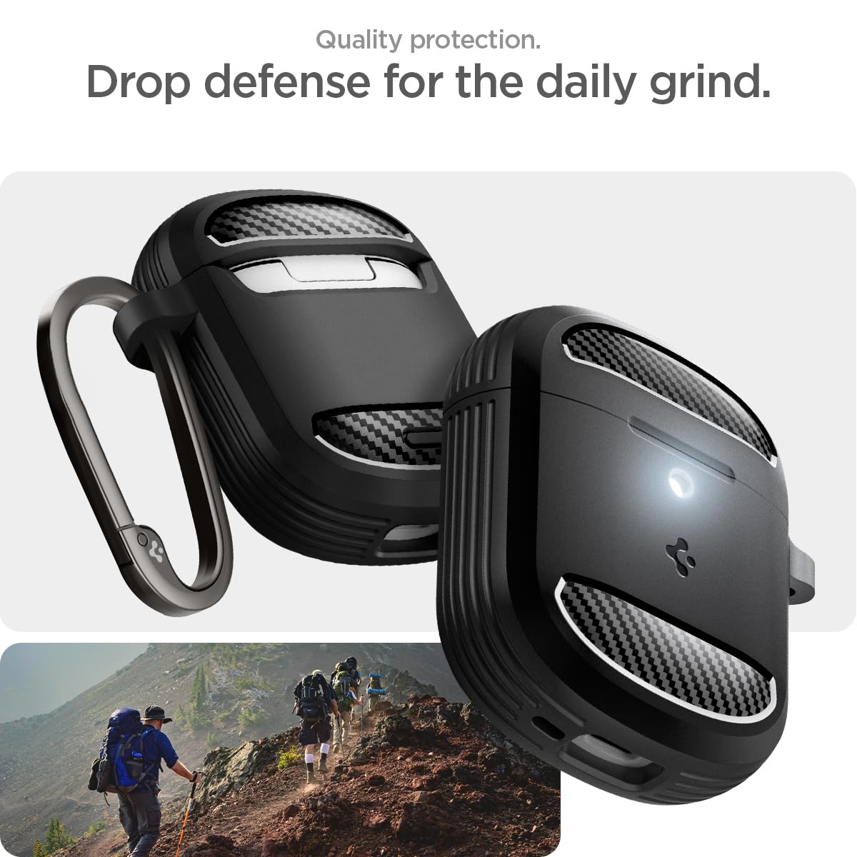 Foto 6 pulgar | Funda Spigen Rugged Armor Para Google Pixel Buds Pro - Venta Internacional.