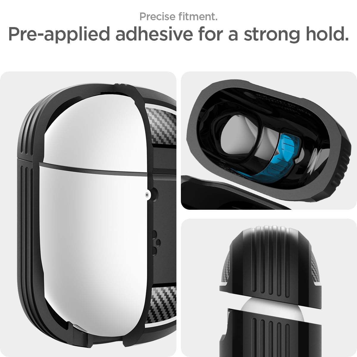 Foto 7 pulgar | Funda Spigen Rugged Armor Para Google Pixel Buds Pro - Venta Internacional.