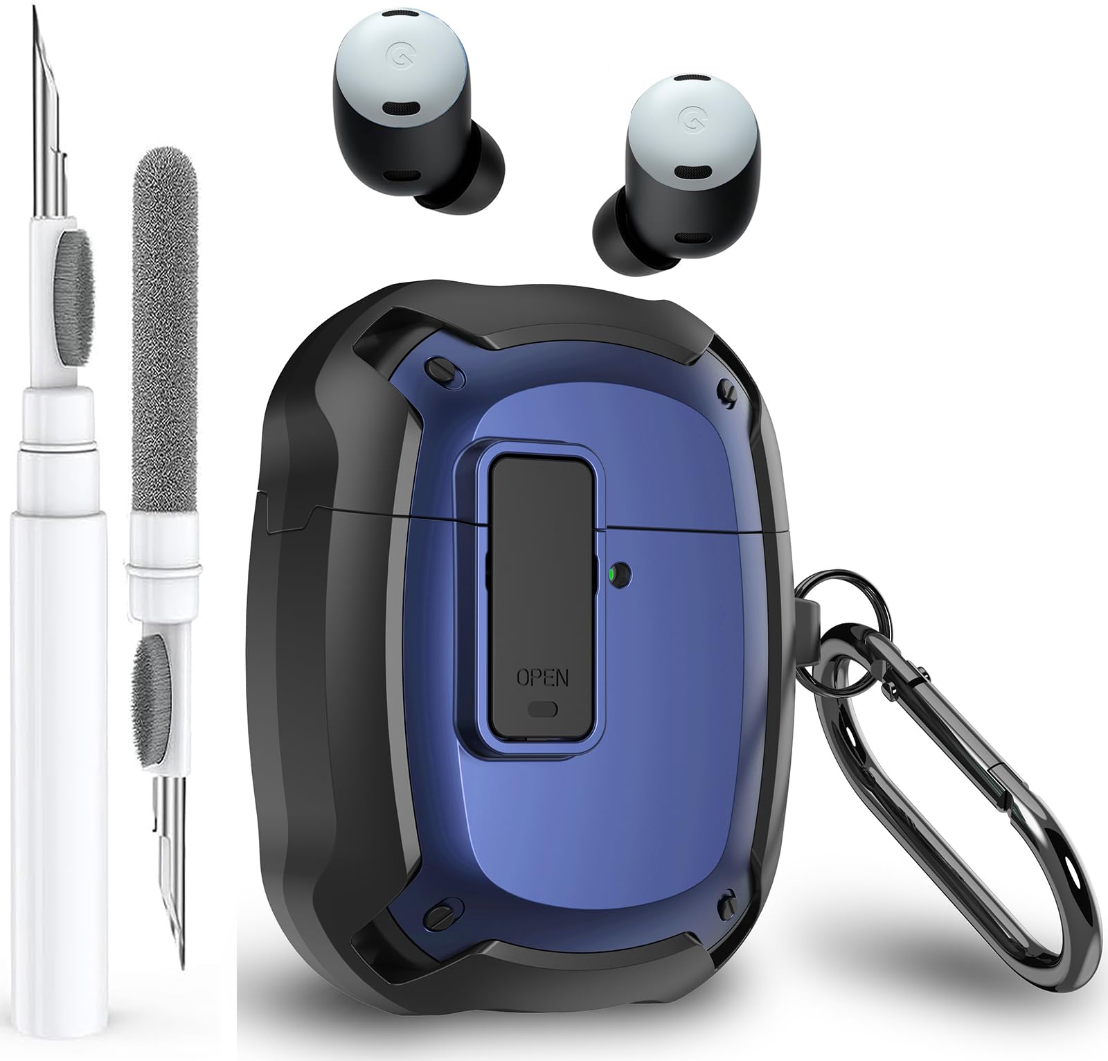 Funda Olytop Para Google Pixel Buds Pro 2/pro Con Limpiador - Venta Internacional.