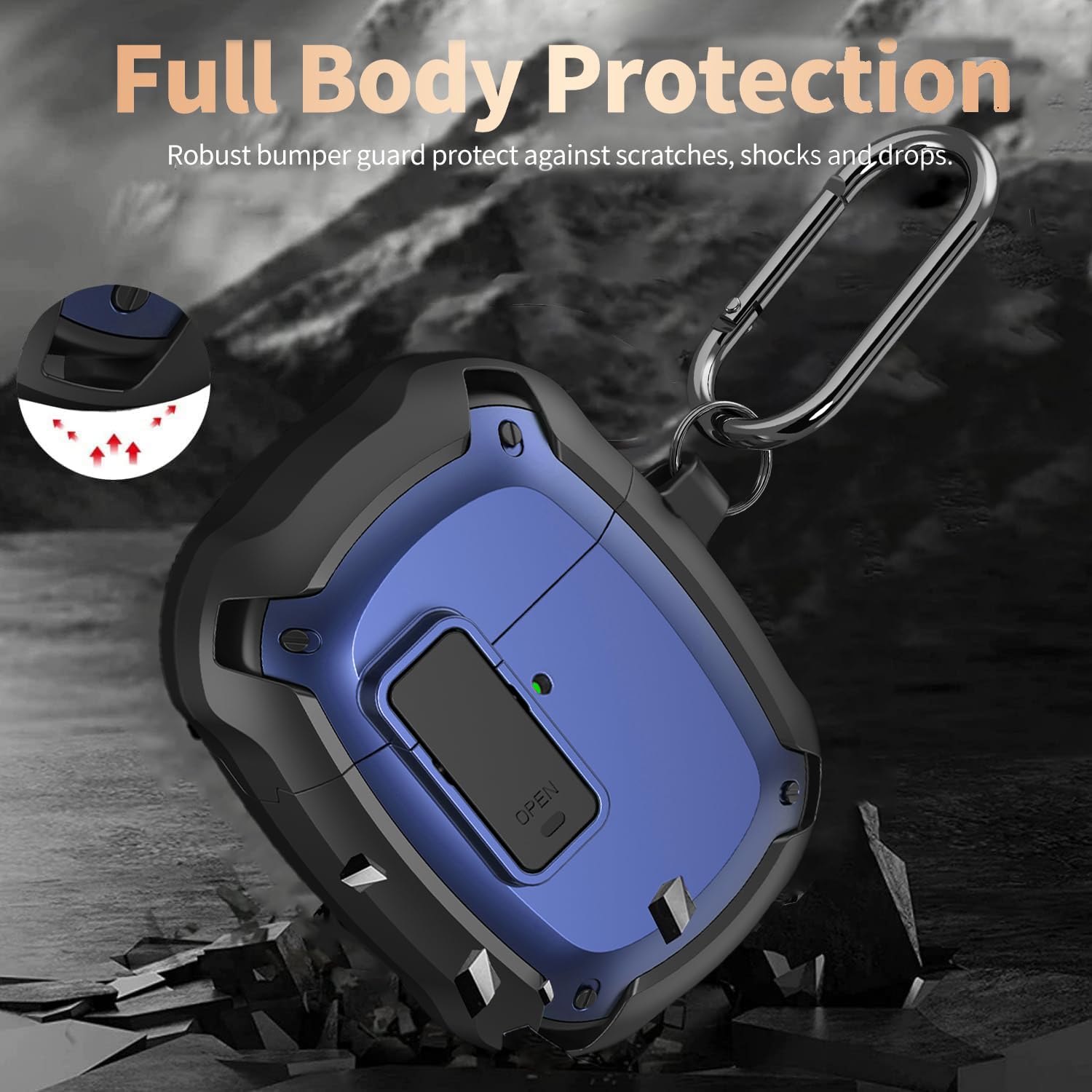 Foto 4 pulgar | Funda Olytop Para Google Pixel Buds Pro 2/pro Con Limpiador - Venta Internacional.