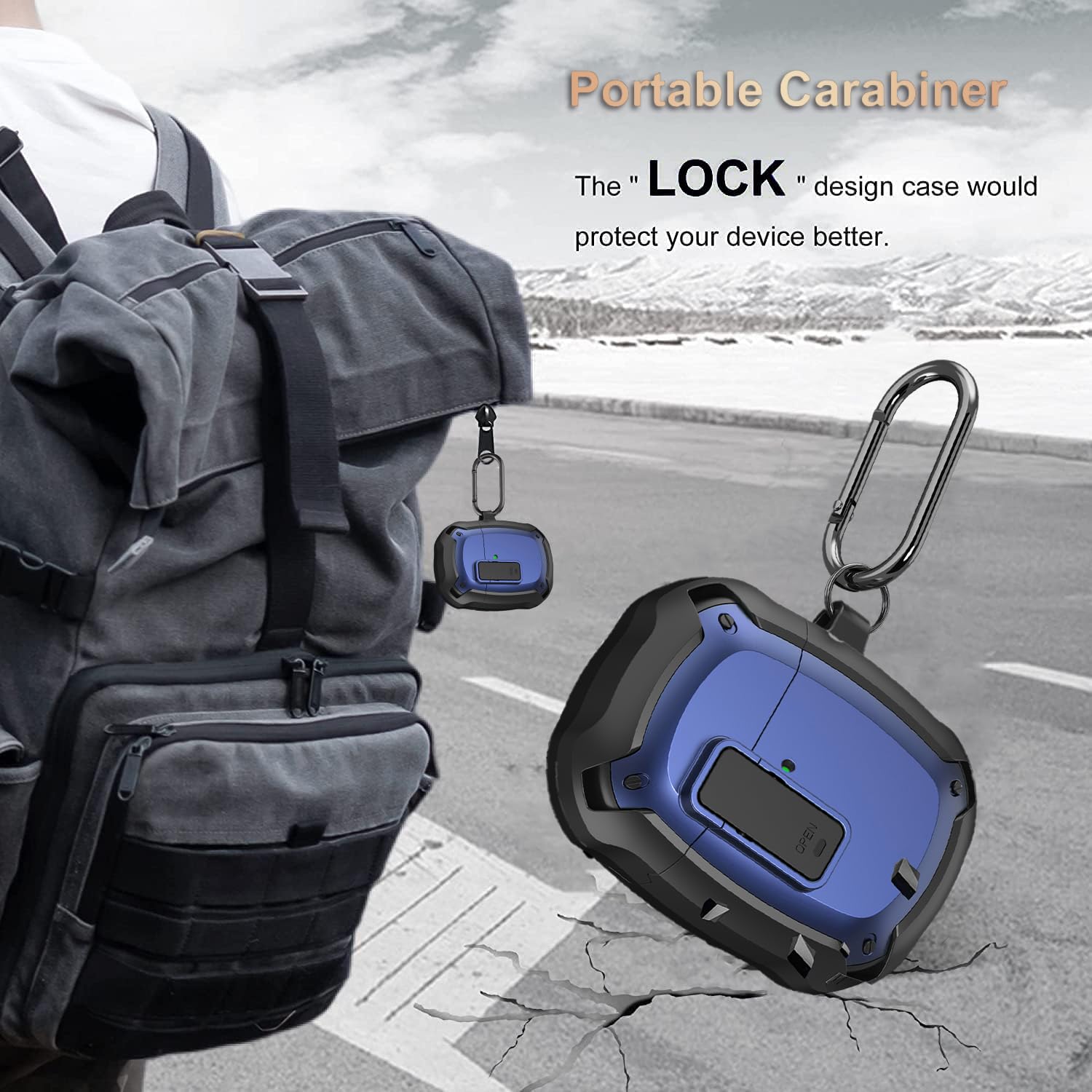 Foto 8 pulgar | Funda Olytop Para Google Pixel Buds Pro 2/pro Con Limpiador - Venta Internacional.
