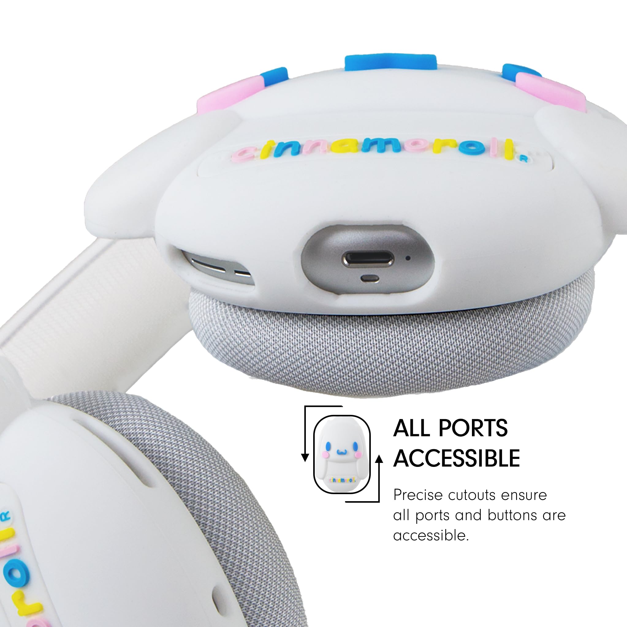 Foto 6 pulgar | Funda Protectora Para Auriculares Airpods Max Sonix X Sanrio Cinnamoroll - Venta Internacional.