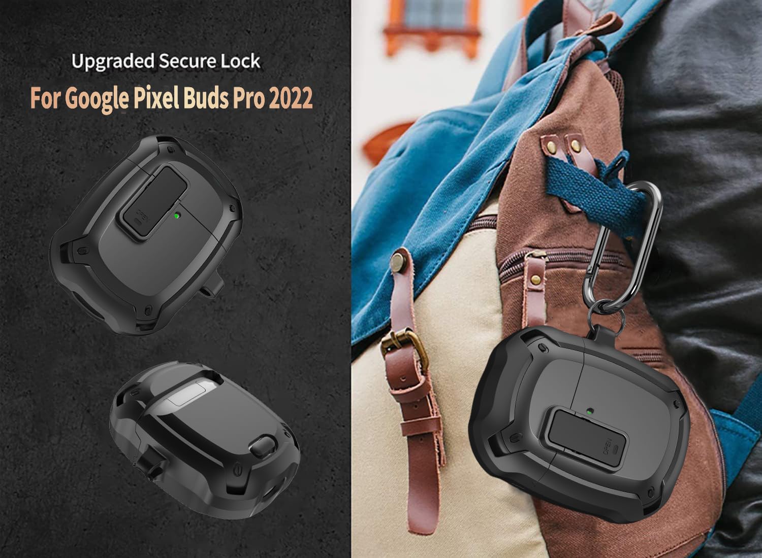 Foto 6 pulgar | Funda Olytop Para Google Pixel Buds Pro 2/pro Con Limpiador - Venta Internacional.