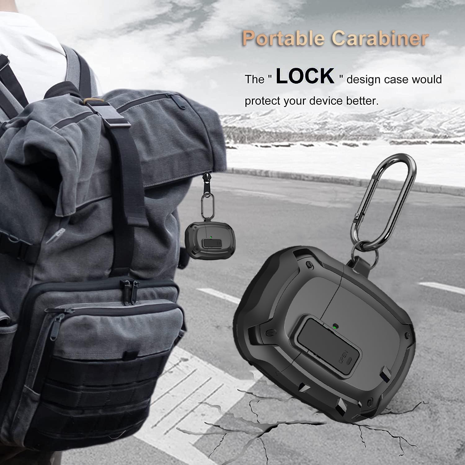 Foto 8 pulgar | Funda Olytop Para Google Pixel Buds Pro 2/pro Con Limpiador - Venta Internacional.