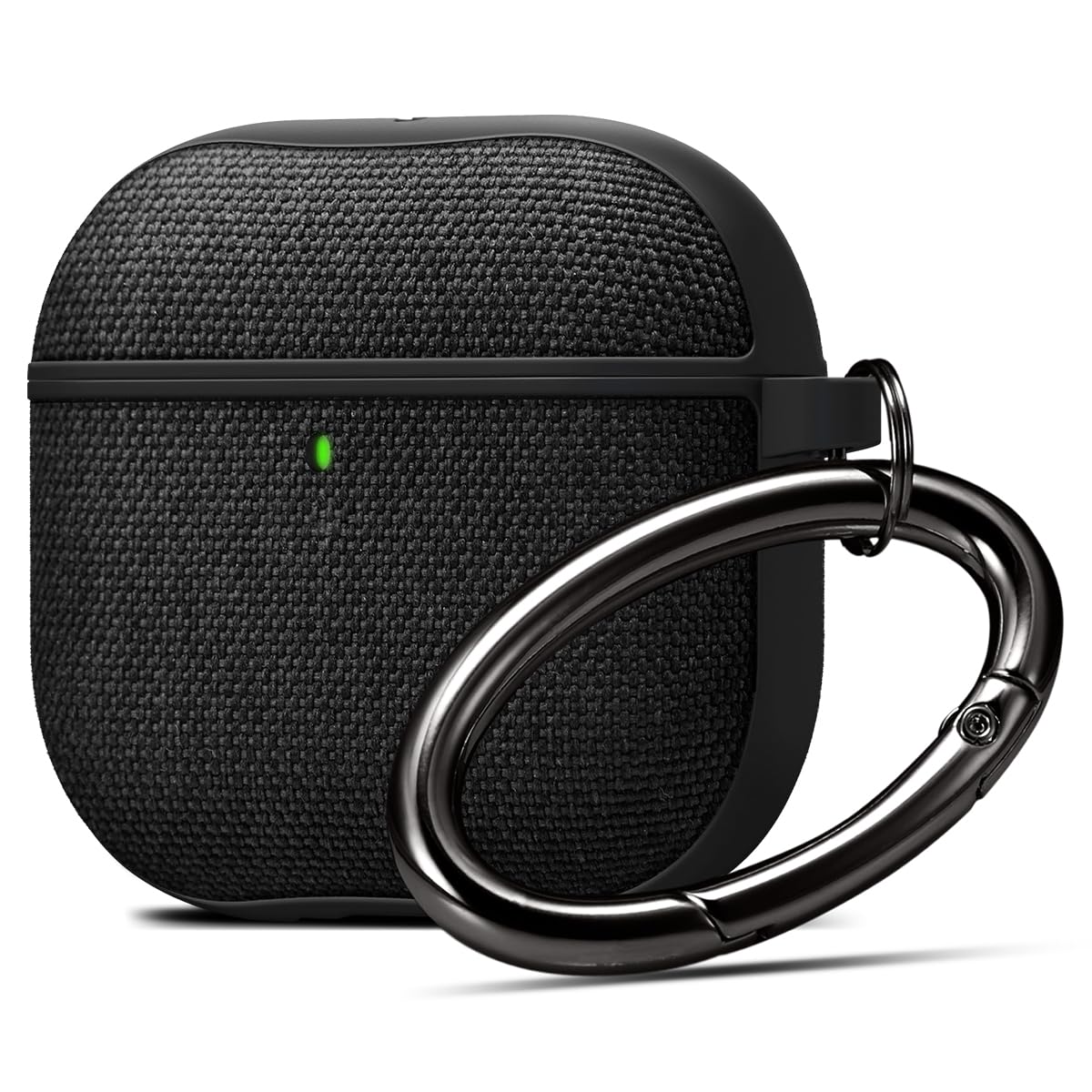 Funda Spigen Urban Fit Para Airpods 4 (2024) Con Mosquetón Negra - Venta Internacional.