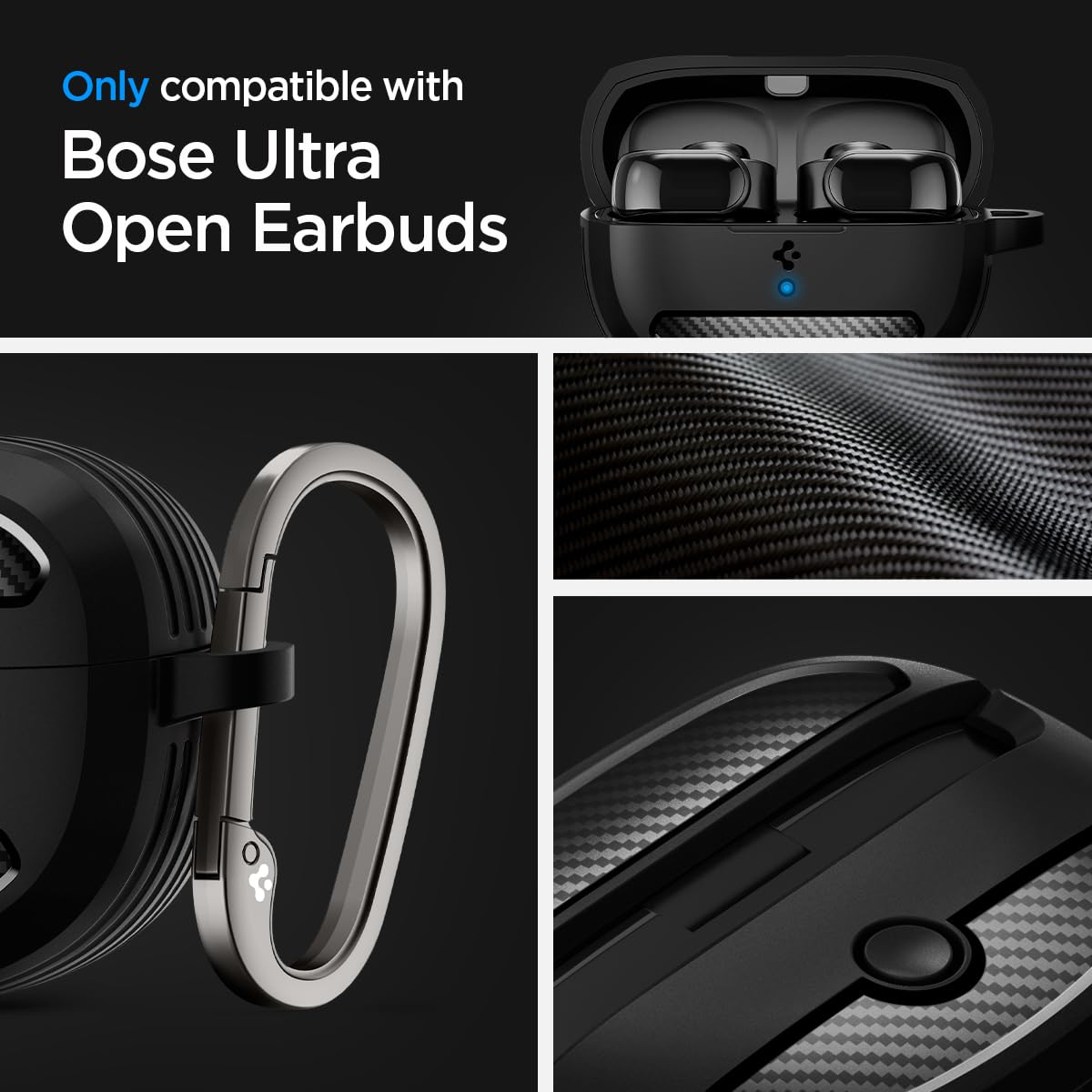 Foto 3 pulgar | Funda de Auriculares Spigen para Bose Ultra Open