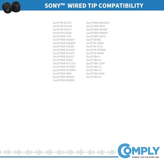 Foto 7 | Venta Internacional - Puntas Para Auriculares Con Waxguard Sony Mdr-xb50ap (grande