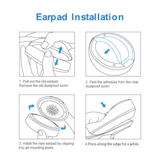 Foto 6 | Almohadillas De Repuesto Para Auriculares Inalámbricos Beats Solo 2/3 - Venta Internacional.
