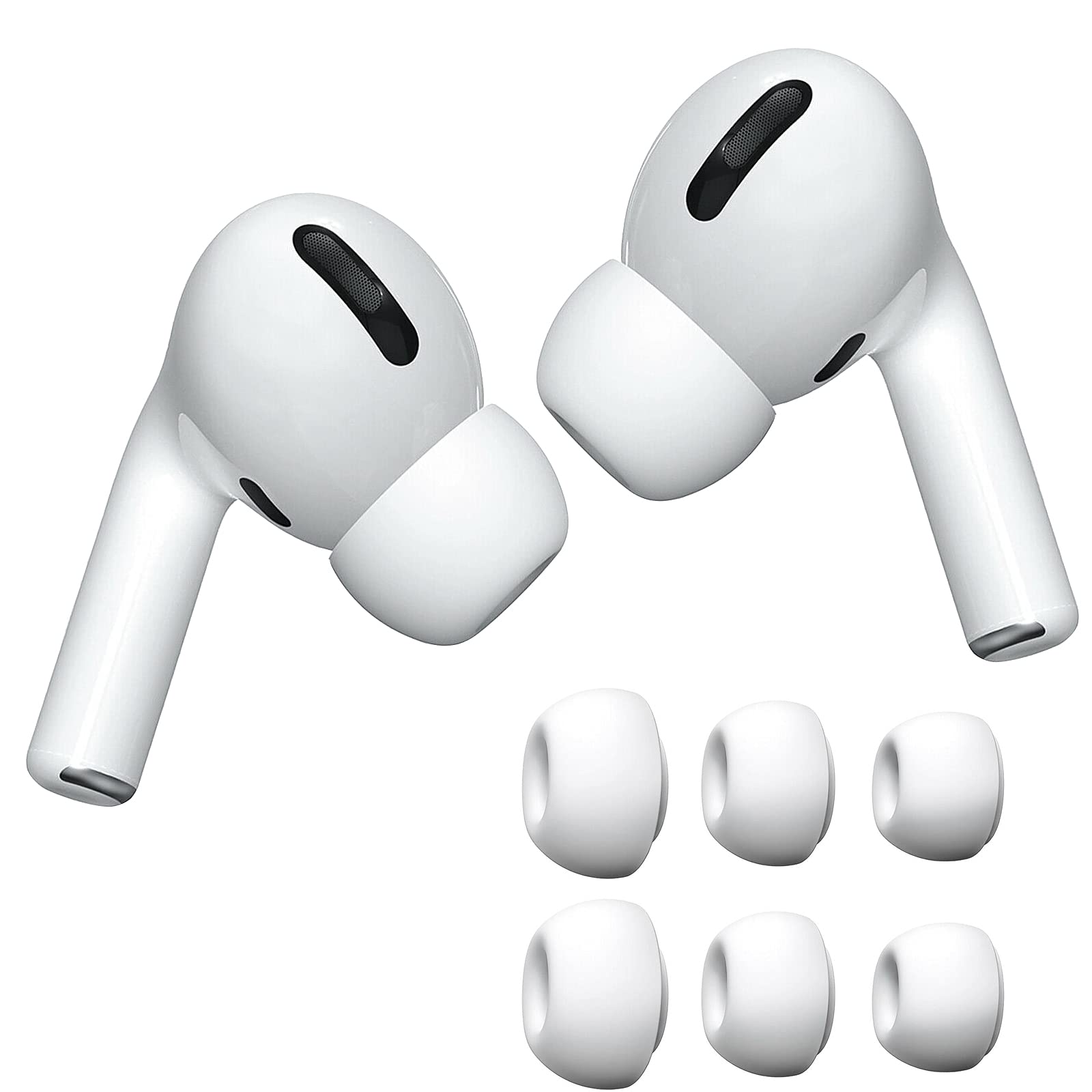 Foto 2 pulgar | Almohadillas de Repuesto Acediar Airpods Pro 3 Pares de Silicona - Venta Internacional