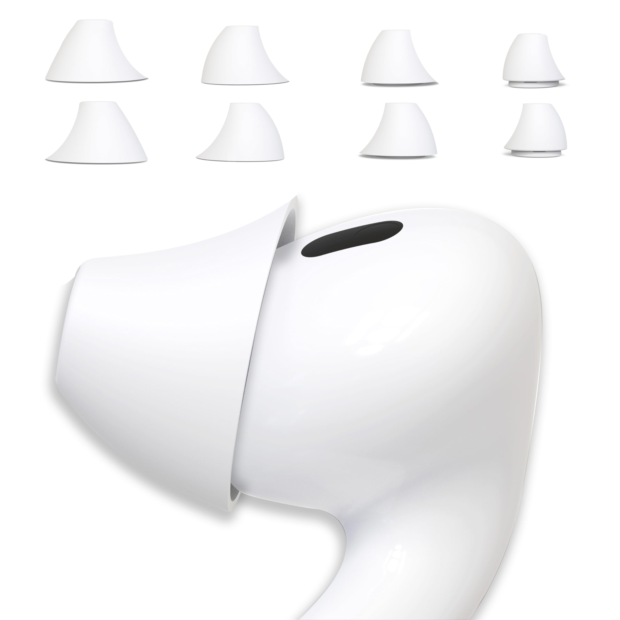 Almohadillas de Repuesto DamonLight para Airpods Pro 1 y 2 4 Pares - Venta Internacional