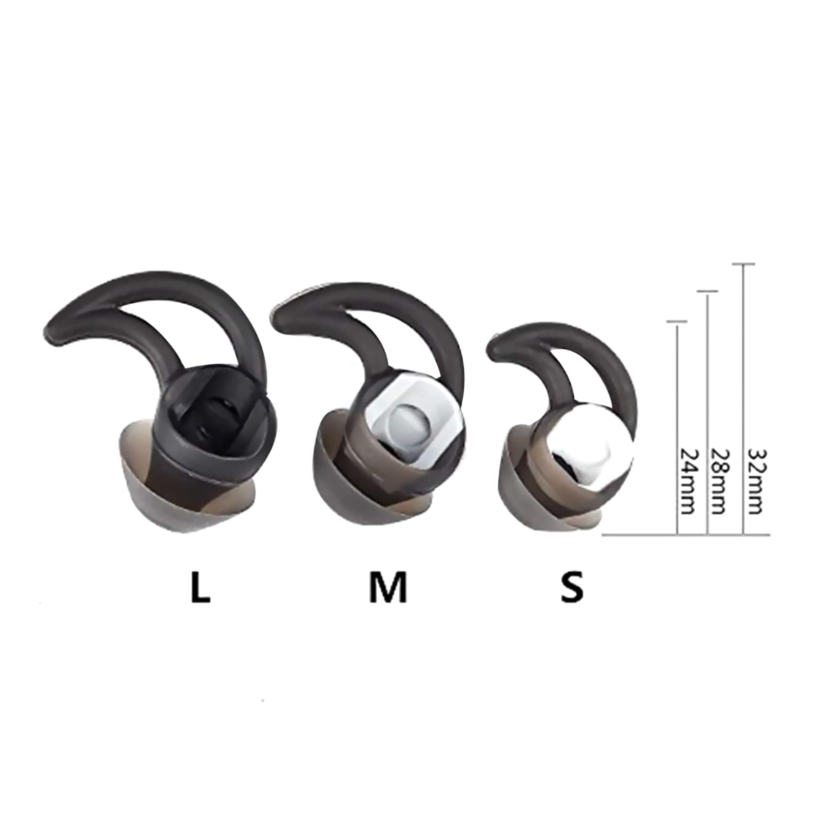 Foto 3 pulgar | Puntas Intraurales de Silicona de Repuesto para Auriculares Bose - Venta Internacional