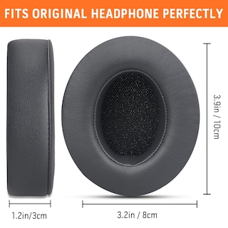 Foto 3 | Almohadillas de Repuesto para Auriculares Beats Studio 2 y 3 Gris - Venta Internacional