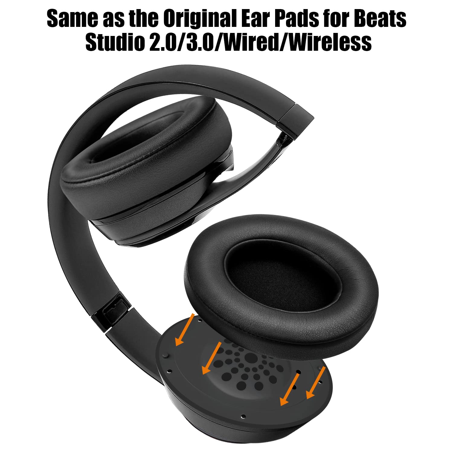 Foto 4 pulgar | Almohadillas de Repuesto HiFan para Beats Studio 2.0 y 3.0 - Venta Internacional