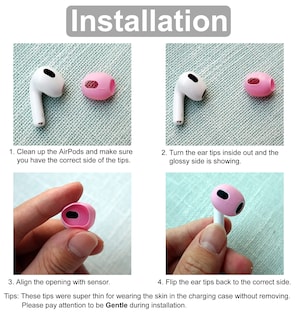 Foto 2 | Almohadillas Auriculares Ii-excel para Airpods Tercera Generación 9 Pares - Venta Internacional
