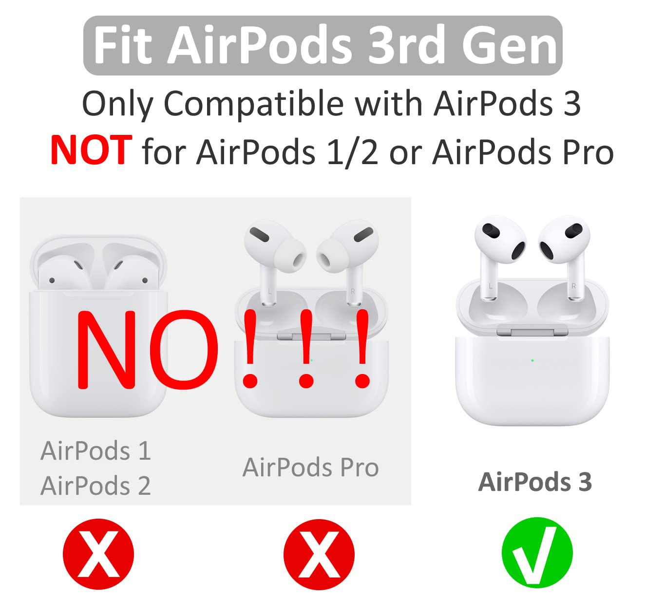 Foto 4 pulgar | Almohadillas Auriculares Ii-excel para Airpods Tercera Generación 9 Pares - Venta Internacional