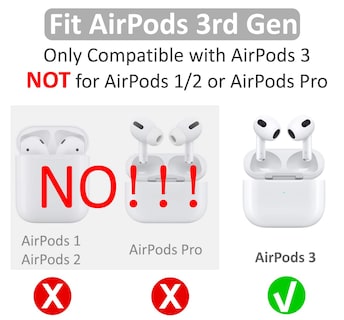 Foto 3 | Almohadillas Auriculares Ii-excel para Airpods Tercera Generación 9 Pares - Venta Internacional