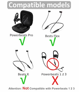 Foto 2 | Almohadillas de Repuesto para Auriculares Powerbeats Pro/Flex/Beatsx/Beats Studio - Venta Internacional