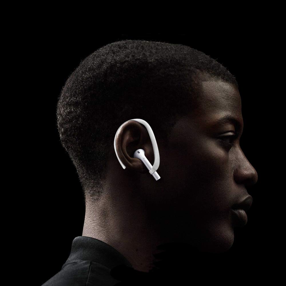 Foto 3 pulgar | Ganchos Deportivos Antideslizantes para AirPods Icarerspace Blancos - Venta Internacional