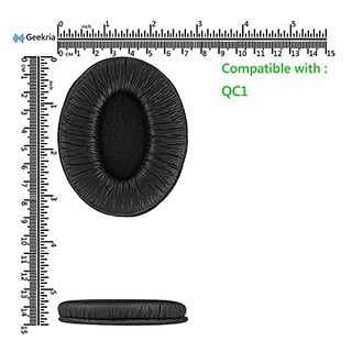 Foto 6 | Almohadillas Proteicas Geekria Quickfit Negras para Bose QC1 - Venta Internacional