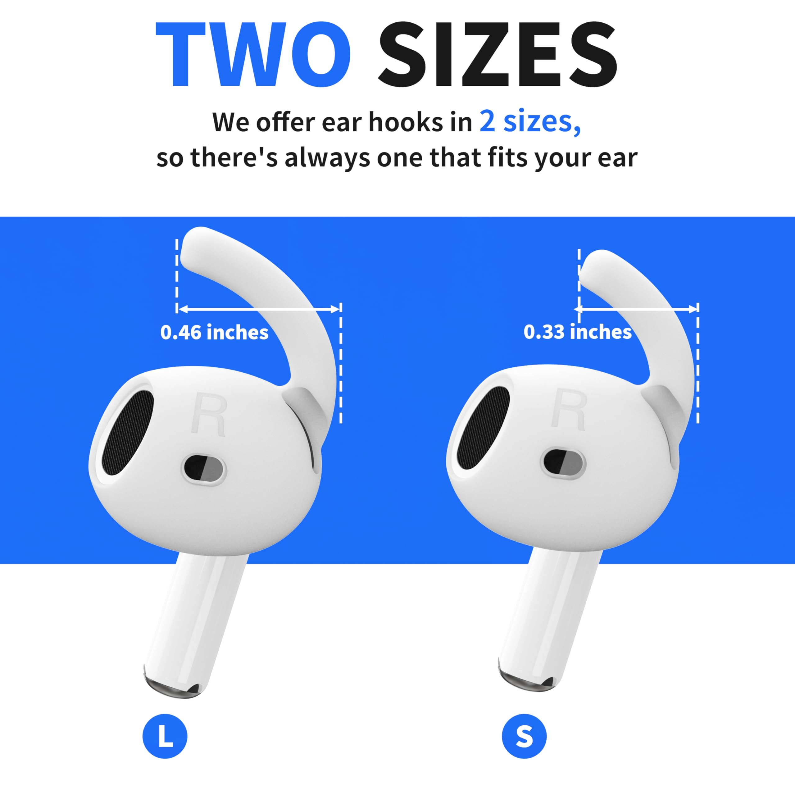 Foto 4 pulgar | Ganchos para Orejas Damonlight para AirPods con Bolsa de Almacenamiento - Venta Internacional