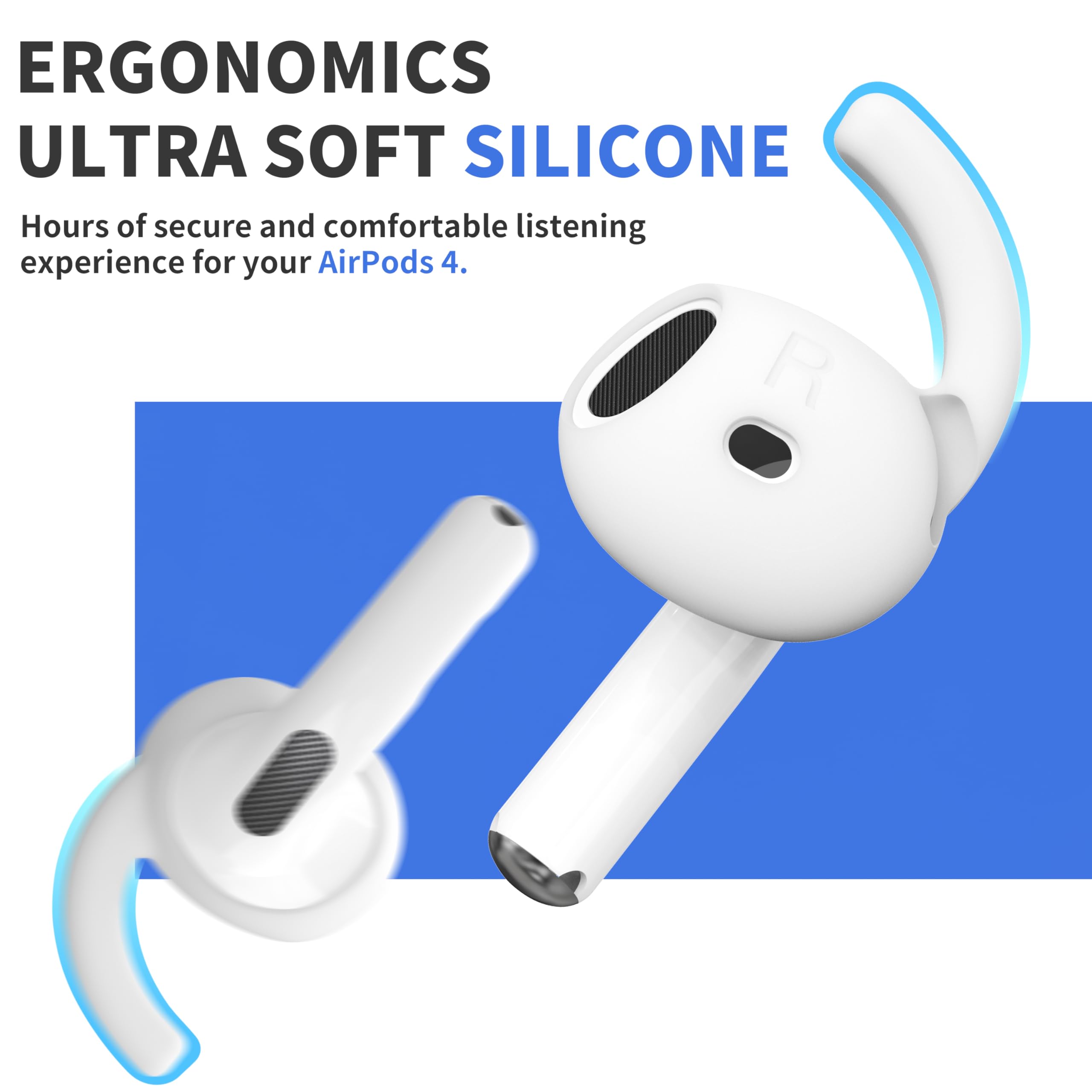 Foto 5 pulgar | Ganchos para Orejas Damonlight para AirPods con Bolsa de Almacenamiento - Venta Internacional