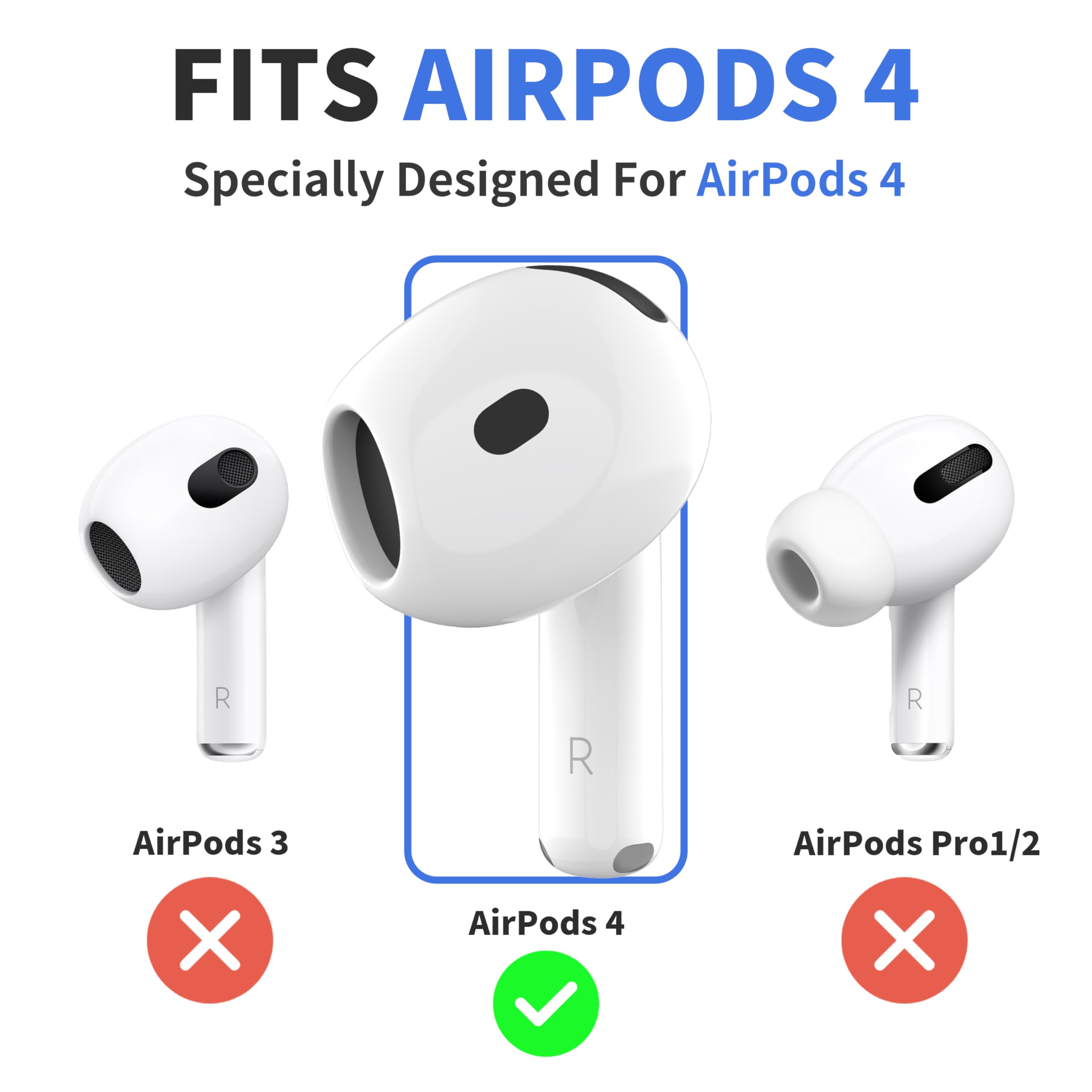 Foto 7 pulgar | Ganchos para Orejas Damonlight para AirPods con Bolsa de Almacenamiento - Venta Internacional