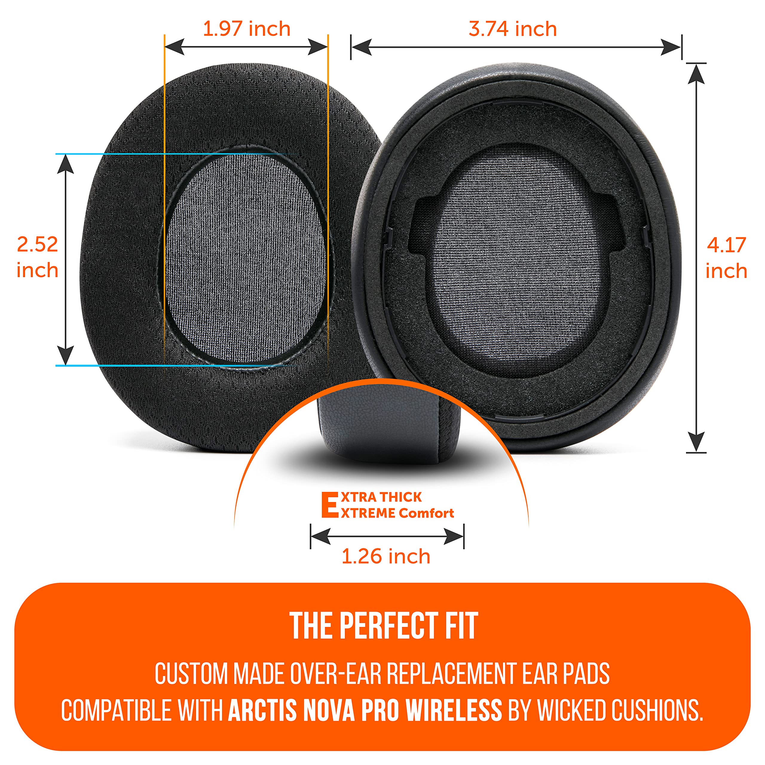 Foto 4 pulgar | Almohadillas Wc Freeze Nova Pro Wireless Para Steelseries Arctis - Venta Internacional.